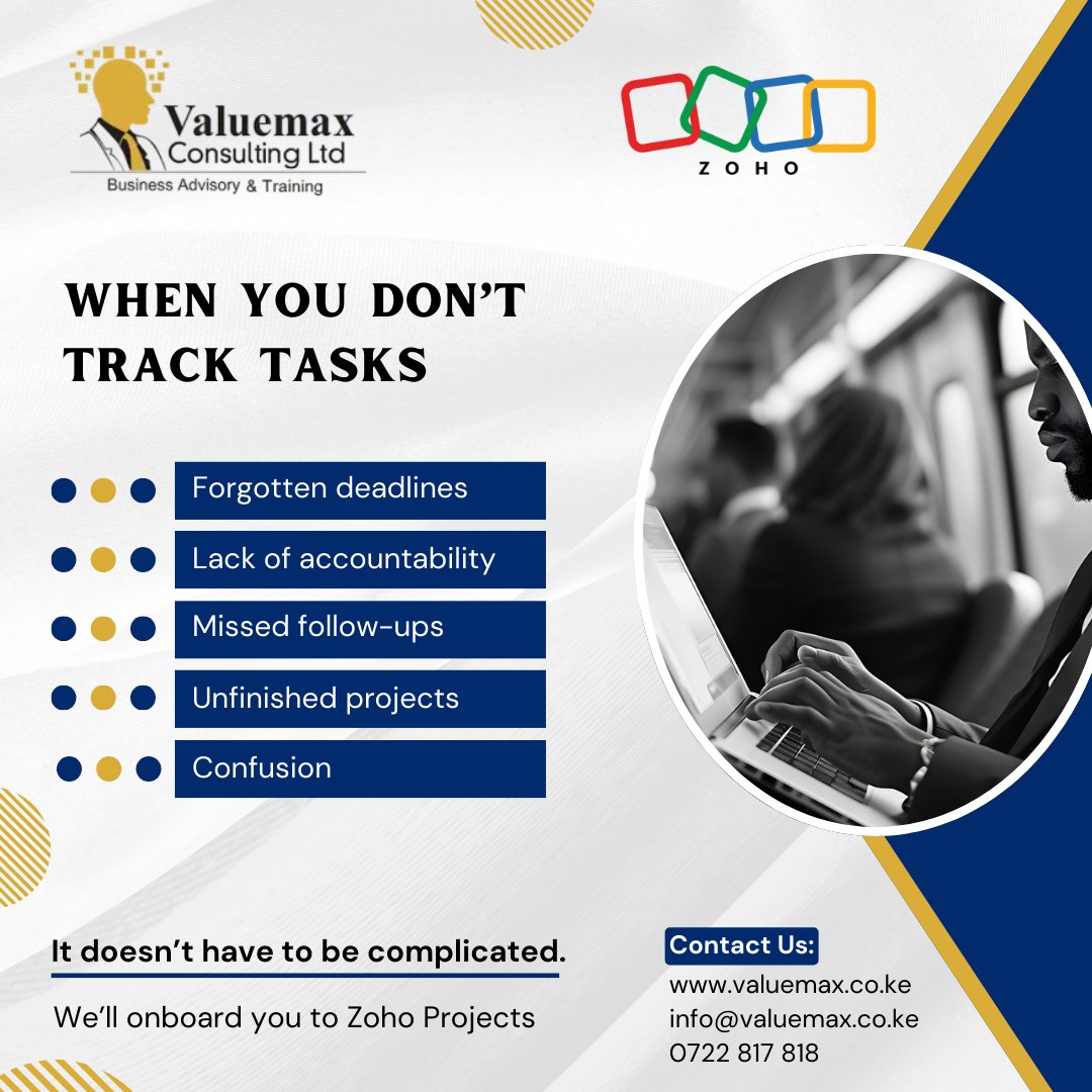 Valuemaxnairobi's tweet image. Work doesn’t fall apart because people don’t care.
It falls apart when no one knows exactly who’s doing what—and by when.
Clarity isn’t control. It’s support.
#WorkSmarter #TaskTracking #Teamwork