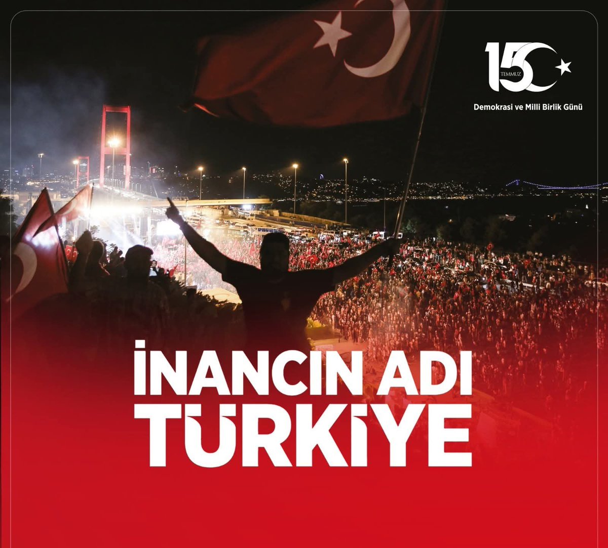Milletimizin; vatanımıza ve demokrasimize sahip çıkmak adına ajanlık ve ihanet şebekesi olan Fetö’ye karşı tanklara, uçaklara meydan okuyarak destansı bir mücadele verdiği 15 Temmuz’un yıldönümünde tüm şehitlerimizi rahmetle, gazilerimizi minnetle anıyoruz. #15TemmuzDestanı