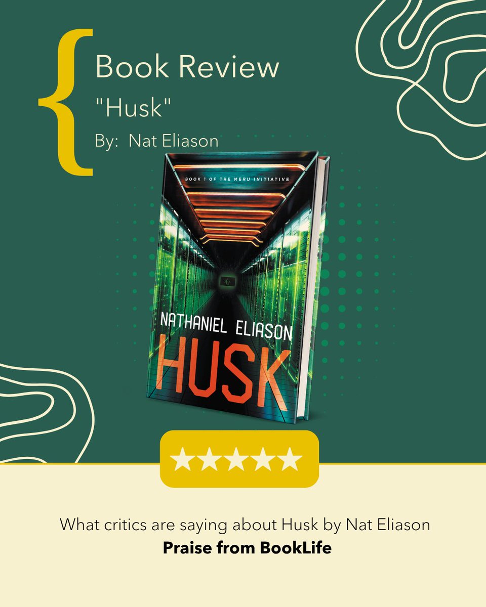 scribemediaco's tweet image. BookLife calls Husk a “riveting debut” that blends “post-apocalyptic adventure with a conspiracy-based sci-fi thriller.”
@nateliason first novel is getting serious praise—and for good reason.
From existential questions about digital immortality to Isaac’s transformation from…