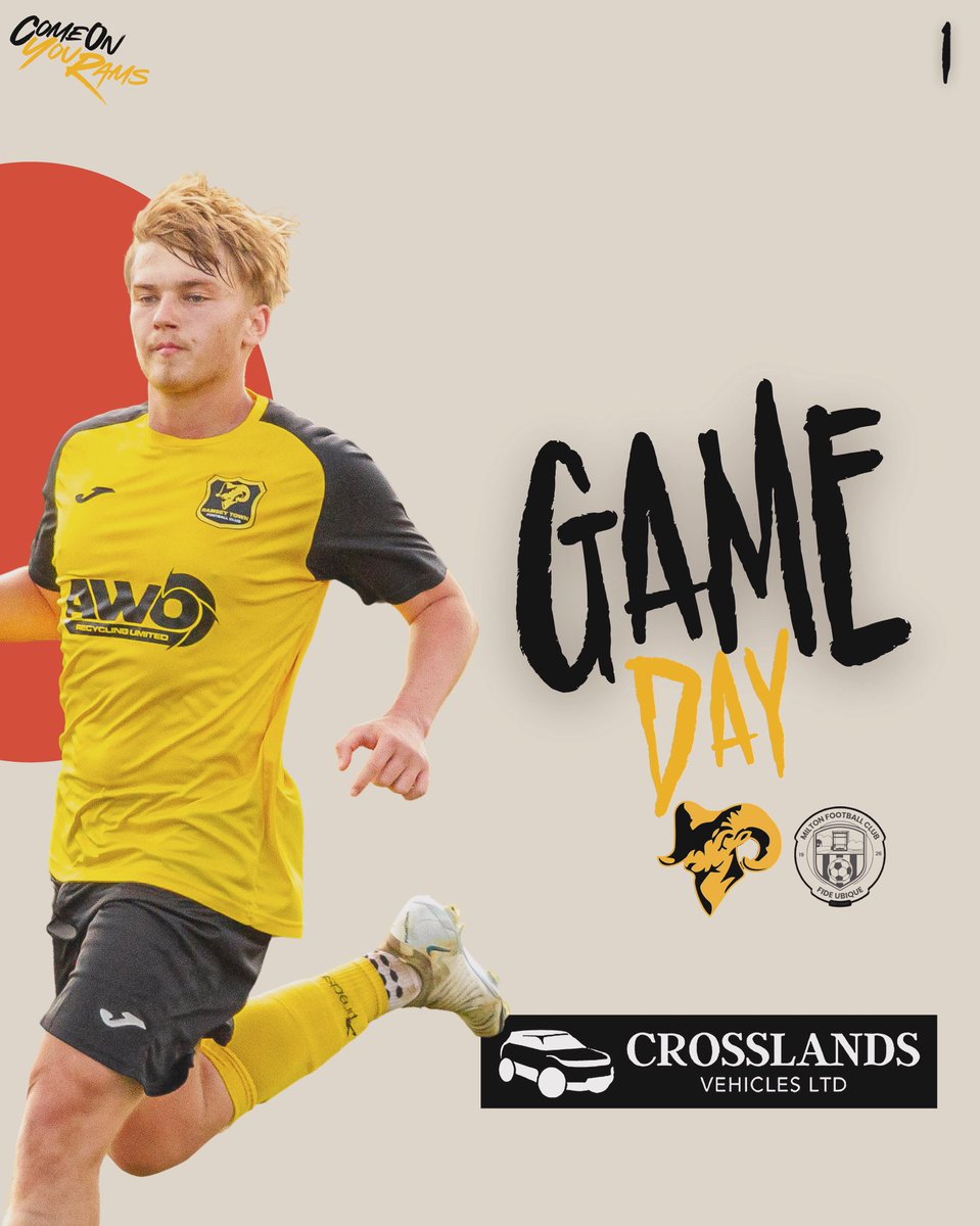 Ramsey Town F.C (@ramsey_town) on Twitter photo Itβs game day 1οΈβ£ of 8οΈβ£
of the #Rams #Preseason
Thanks to <a href="/CROSSLANDS_/">Crosslands Vehicles</a> π
π <a href="/miltonfc_/">Milton Football Club</a>
ποΈ Chatteris 4G Pitch, PE16 6FN
βοΈ 7pm kick off
π #COYR
<a href="/PDFLUK/">Peterborough & District Football League</a> Itβs game day 1οΈβ£ of 8οΈβ£
of the #Rams #Preseason
Thanks to <a href="/CROSSLANDS_/">Crosslands Vehicles</a> π
π <a href="/miltonfc_/">Milton Football Club</a>
ποΈ Chatteris 4G Pitch, PE16 6FN
βοΈ 7pm kick off
π #COYR
<a href="/PDFLUK/">Peterborough & District Football League</a>