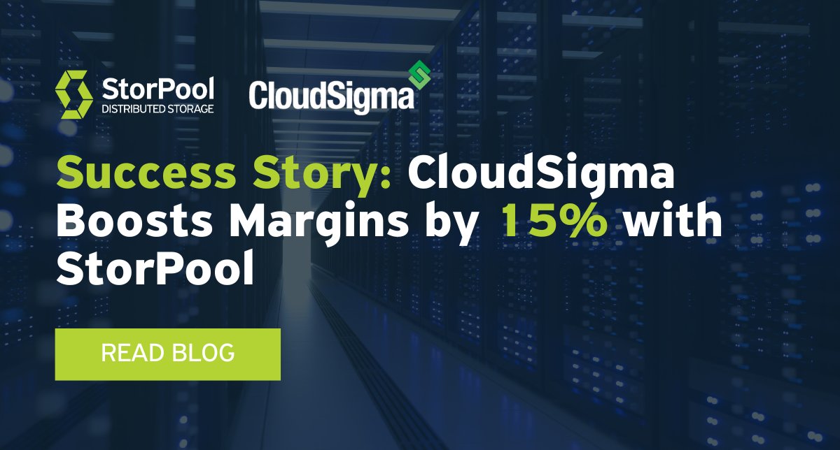 storpool's tweet image. Discover how CloudSigma transformed its storage infrastructure with StorPool, achieving a 15% margin increase and enhanced reliability.
Read the full story: hubs.ly/Q03v9F1d0
#CloudComputing #CloudComputing #StorageSolutions #CloudInfrastructure #CaseStudy