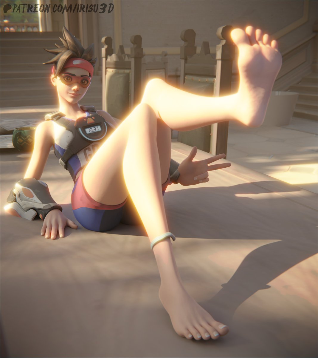 irisu3D's tweet image. 🏃‍♀️tracer feetsies :3

more alts on my P &amp;amp; in replies!
Tracer by @Memz3D