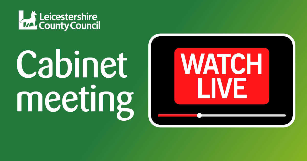 LeicsCountyHall's tweet image. Cabinet meeting today at 2pm
Watch live online 👇
orlo.uk/QwSN8