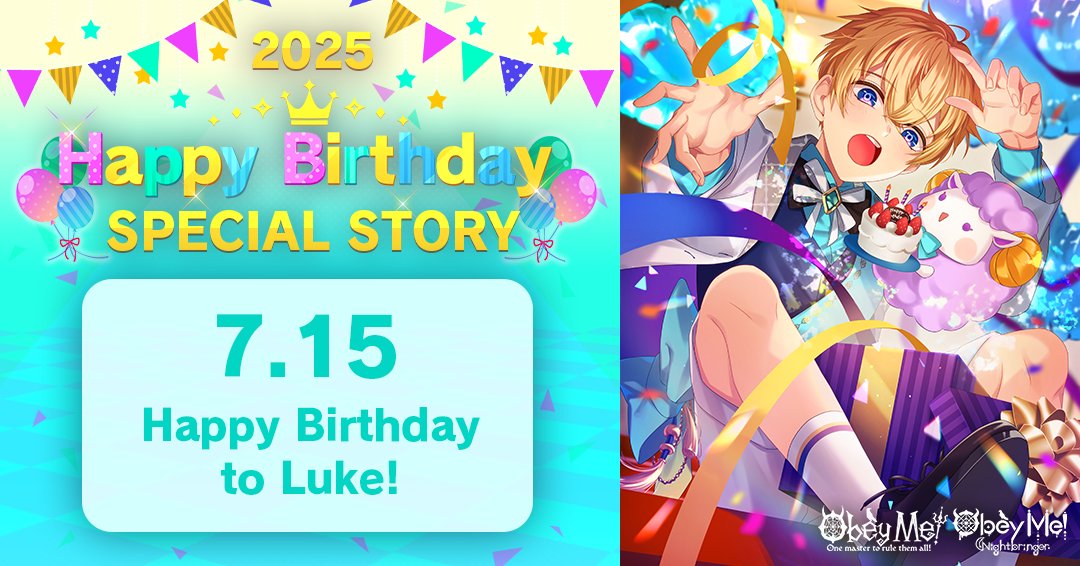 ObeyMeOfficial1's tweet image. Happy birthday Luke!
We've released an all-new birthday story on YouTube! ❤
Luke: I cherish spending my birthday with you. I'll be sure to show you how grown up I am, so let's make tons of memories!
Birthday story ↓
youtu.be/5mbeV90sxr0
#ObeyMeBD
#HappyBirthdayLuke