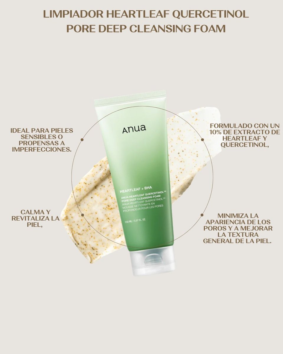 ✨ ¡Piel limpia, fresca y equilibrada! ✨

Limpiador facial 150ml con 10% de extracto de heartleaf y quercetinol elimina impurezas, calma la piel y reduce la apariencia de poros.mIdeal para pieles mixtas, grasas o con imperfecciones y también sensibles

buff.ly/BoptH5N