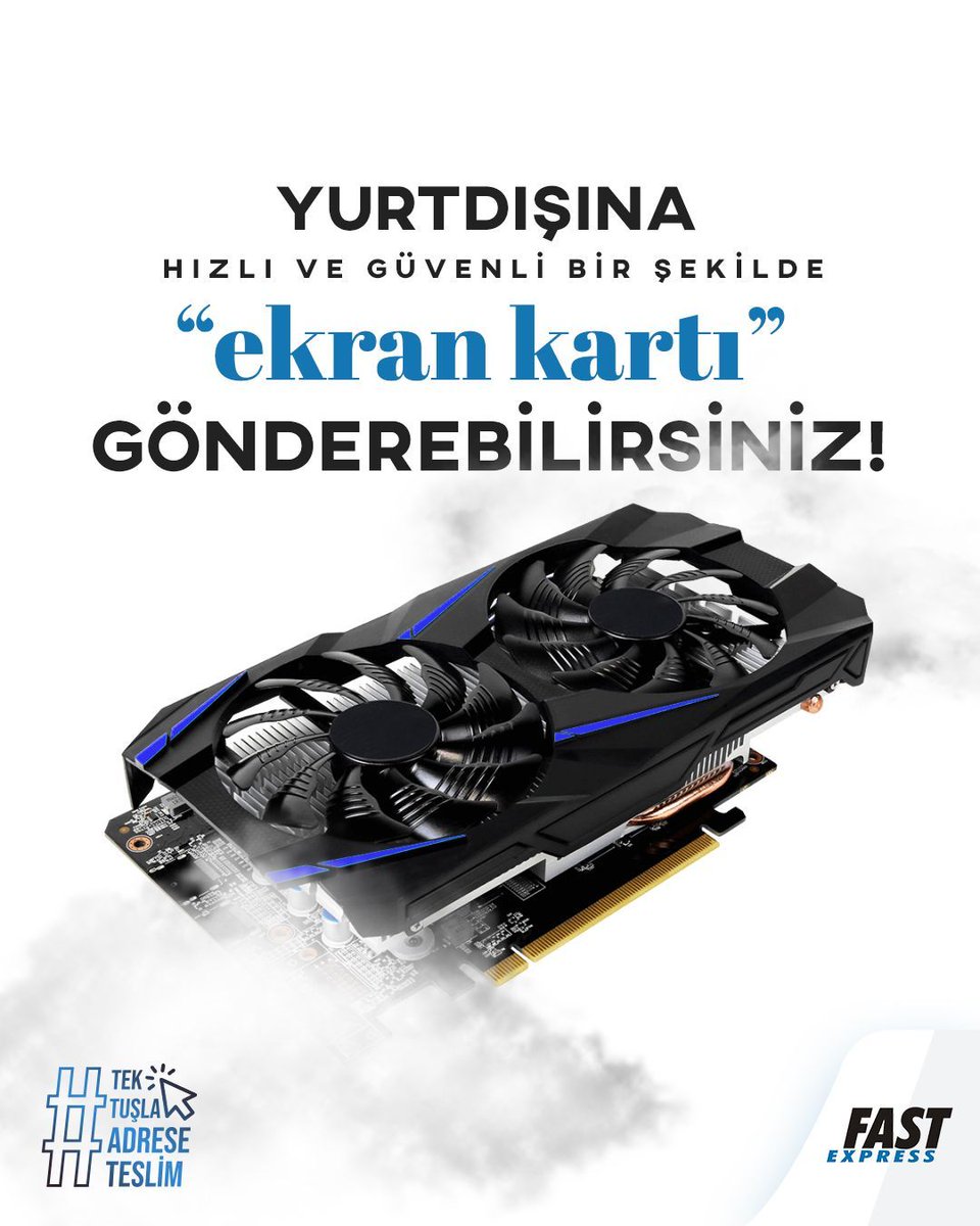 #FastExpress ile yurtdışına hızlı ve sağlam şekilde #ekrankartı gönderebilirsiniz

02125414410'dan ve fast-express.com 'dan bize ulaşabilir, fast-express.com/tr/kampanya adresinden fiyat alabilirsiniz

#yurtdışıkargo #yurtdışınakargo #yurtdışıekrankartı #yurtdışınaekrankartı