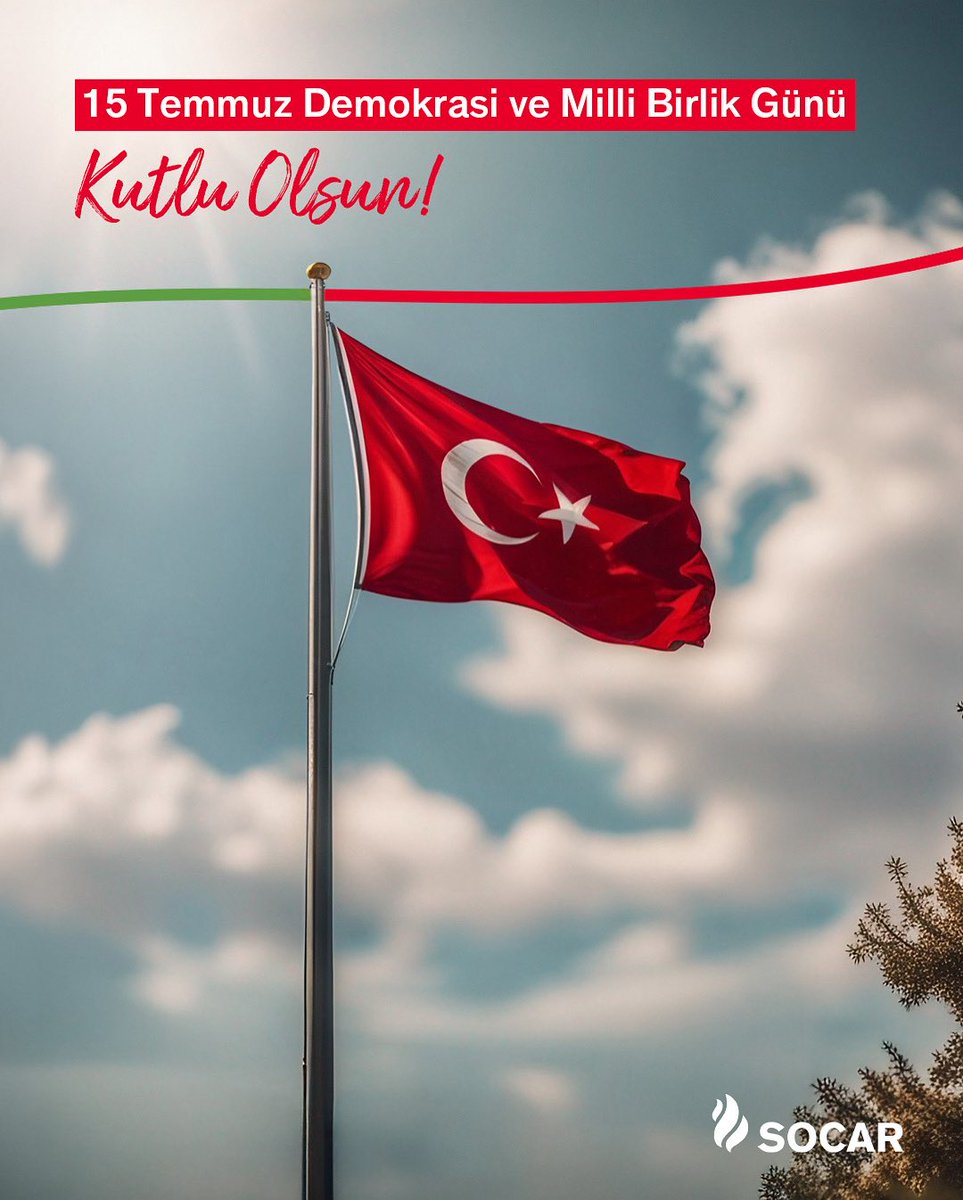15 Temmuz Demokrasi ve Milli Birlik Günü’nde tüm şehit ve gazilerimizi saygıyla anıyoruz.