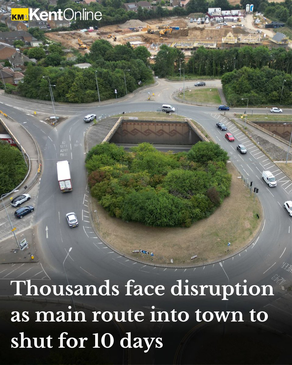 This is bound to cause a headache for drivers...
Full story here: kentonline.co.uk/sittingbourne/…