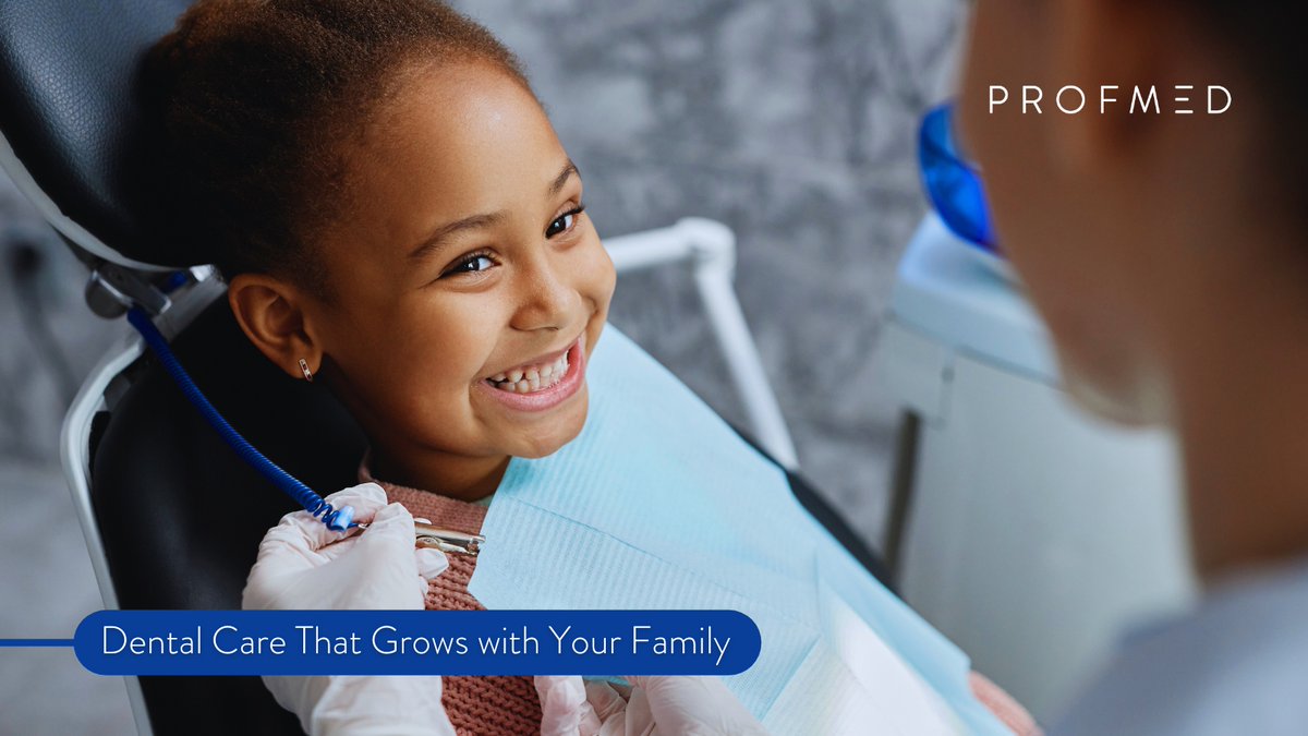 Early dental care is key for your little ones! 🦷 Profmed offers out-of-hospital dental benefits for the whole family, from kids to teens. Invest in long-term health with us! #Profmed2025 #ProfmedCares