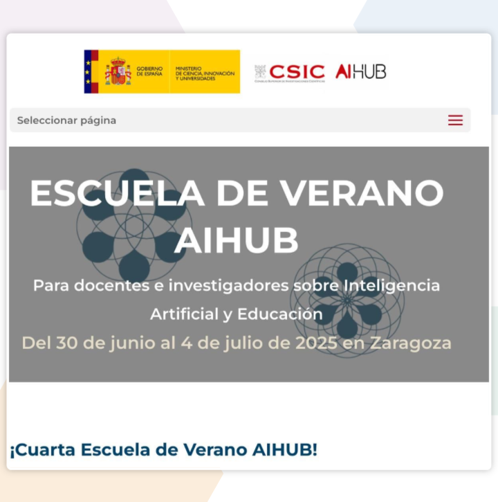 Conecta13 colaboró en la IV Escuela de Verano #AIHUB en Zaragoza, reflexionando sobre IA y educación junto a <a href="/CSIC/">CSIC</a> , <a href="/FundlaCaixa/">Fundación ”la Caixa”</a> y una comunidad de docentes e investigadores.

📝 Te lo contamos en nuestro blog 👉 conecta13.com/noticias/escue…