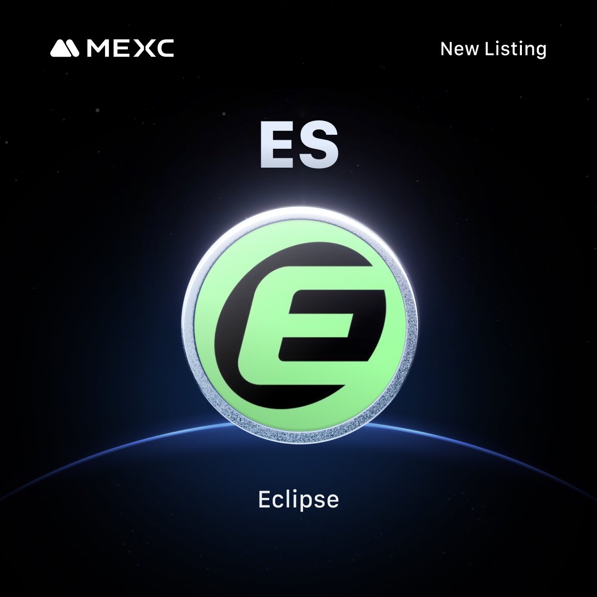 MEXC_Listings (@mexc_listings) on Twitter photo 🔔 #MEXC New Listing 🔔
🔹 $ES <a href="/EclipseFND/">Eclipse (🐮,🌑)</a>
🔹 $ES/USDT Trading: TBA
🔹 $ES/USDC Trading: TBA
🔹 Deposit: Opened
See More Details about $ES 👉 mexc.com/support/articl… 🔔 #MEXC New Listing 🔔
🔹 $ES <a href="/EclipseFND/">Eclipse (🐮,🌑)</a>
🔹 $ES/USDT Trading: TBA
🔹 $ES/USDC Trading: TBA
🔹 Deposit: Opened
See More Details about $ES 👉 mexc.com/support/articl…