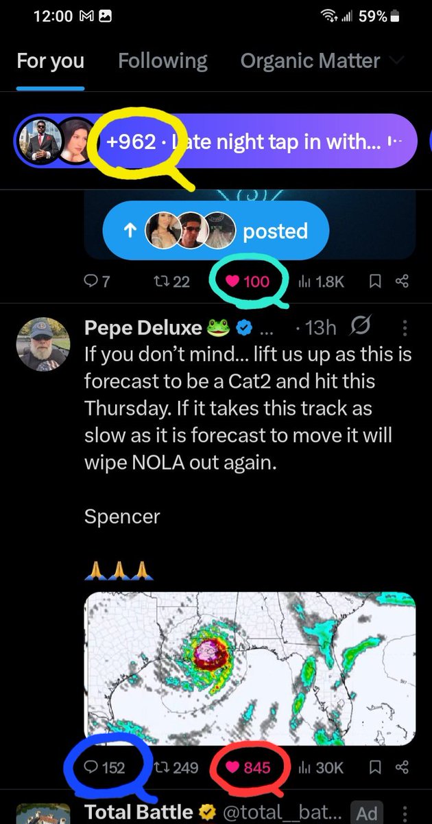 DeanDavis33's tweet image. #WhatAreTheOdds 🦋
9️⃣6️⃣2️⃣ #NineSixTwo 
1️⃣5️⃣2️⃣ #OneFiveTwo 
1️⃣0️⃣0️⃣ #OneHundred
8️⃣4️⃣5️⃣ #EightFourFive