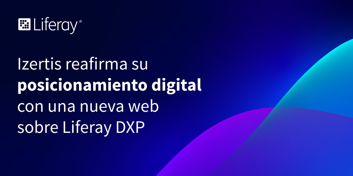 Nuestro partner <a href="/IZERTIS/">Izertis</a> lanza su nueva web sobre #LiferayDXP, apostando por una experiencia digital moderna y escalable destacando por un diseño dinámico, alto rendimiento y gestión avanzada de contenidos.

👉 liferay.com/es/blog/lifera…

#ExperienciaDigital #OneTechAhead