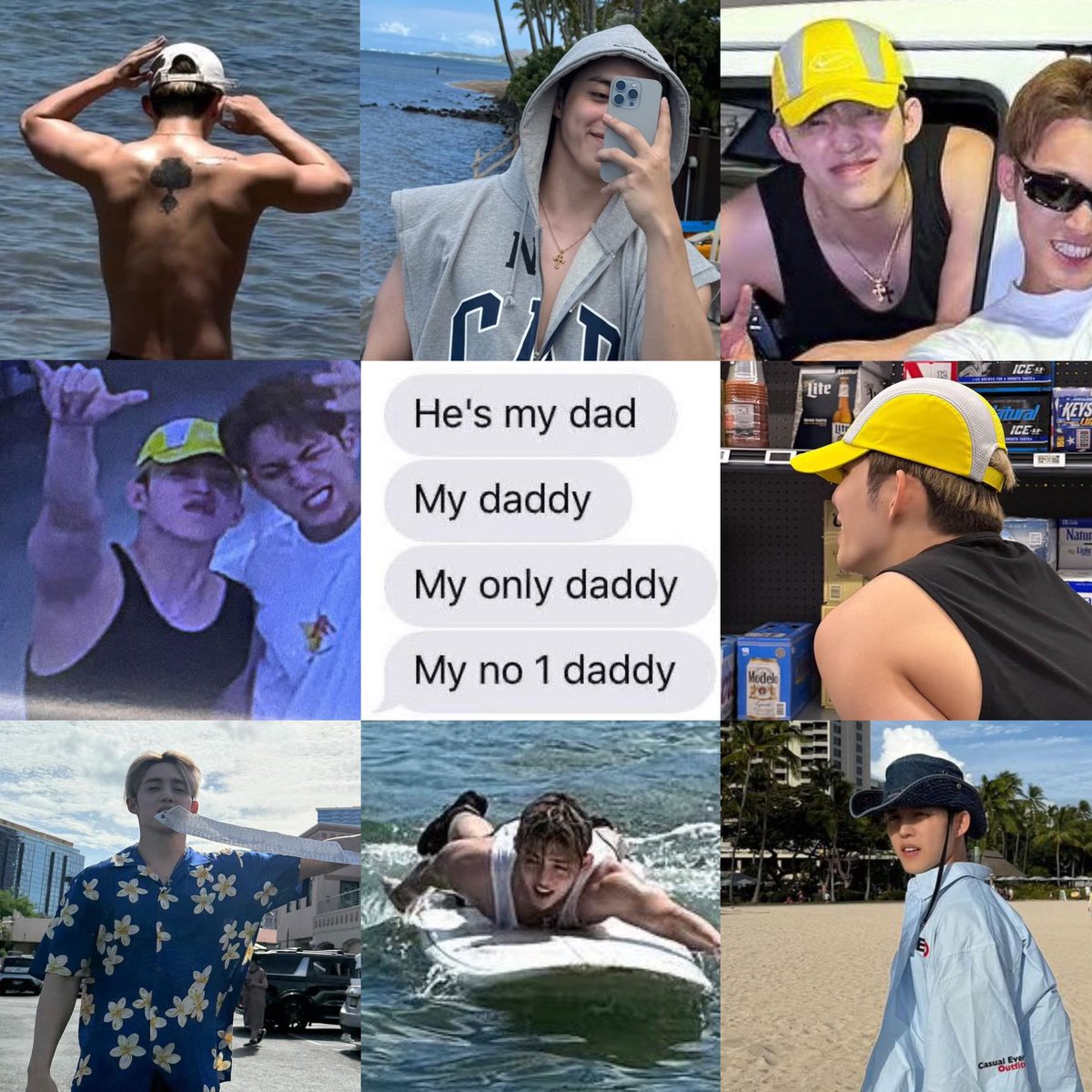 the daddiest daddy to have ever walked on the planet🙇🏻‍♀️