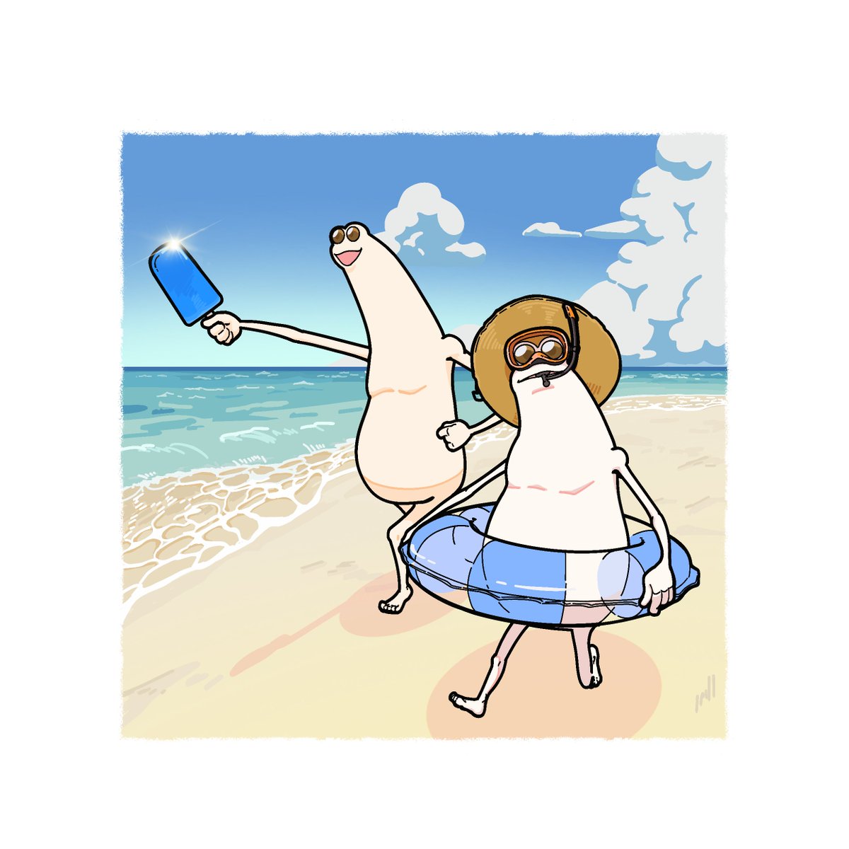 pamuru_ore's tweet image. 『 プライベートなお二人 』