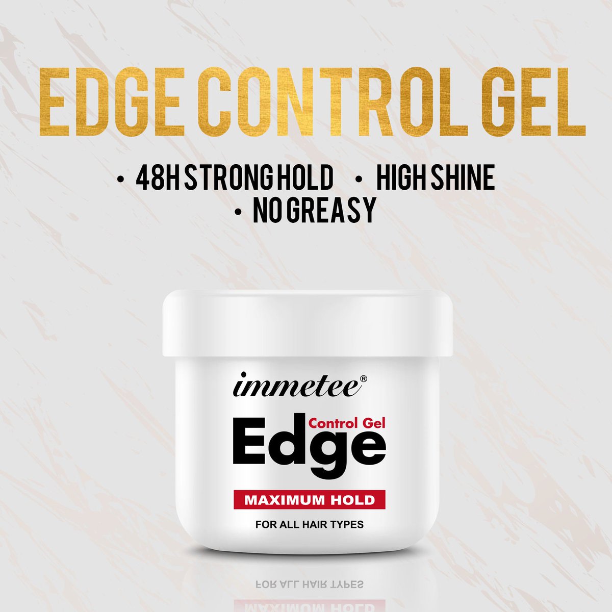 SabrinaGwBeauty's tweet image. 🔥immetee Edge Control Gel! 🔥
✔️ 48H strong hold for long - lasting sleekness
Flake - free, alcohol - free, paraben - free &amp;amp; cruelty - free! Enriched with Vitamin E, Argan Oil &amp;amp; Castor Oil. Works on all hair types! 💖
Get yours now! 👉 [link] #EdgeControl #HairProducts #Beauty