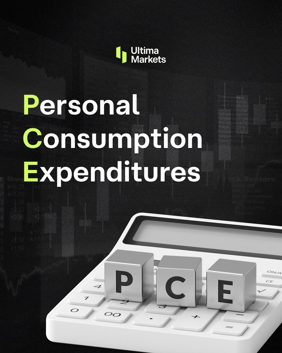 UltimaMarkets's tweet image. Unlock trading knowledge with our #GlossarySeries! ✨
This week: Personal Consumption Expenditures (PCE)
🔸 Tracks spending to gauge inflation
🔸 Key for central banks in setting rates
Stay tuned for more simple trading insights!

#UM #TradingGlossary #PCE #LearnWithUltimaMarkets