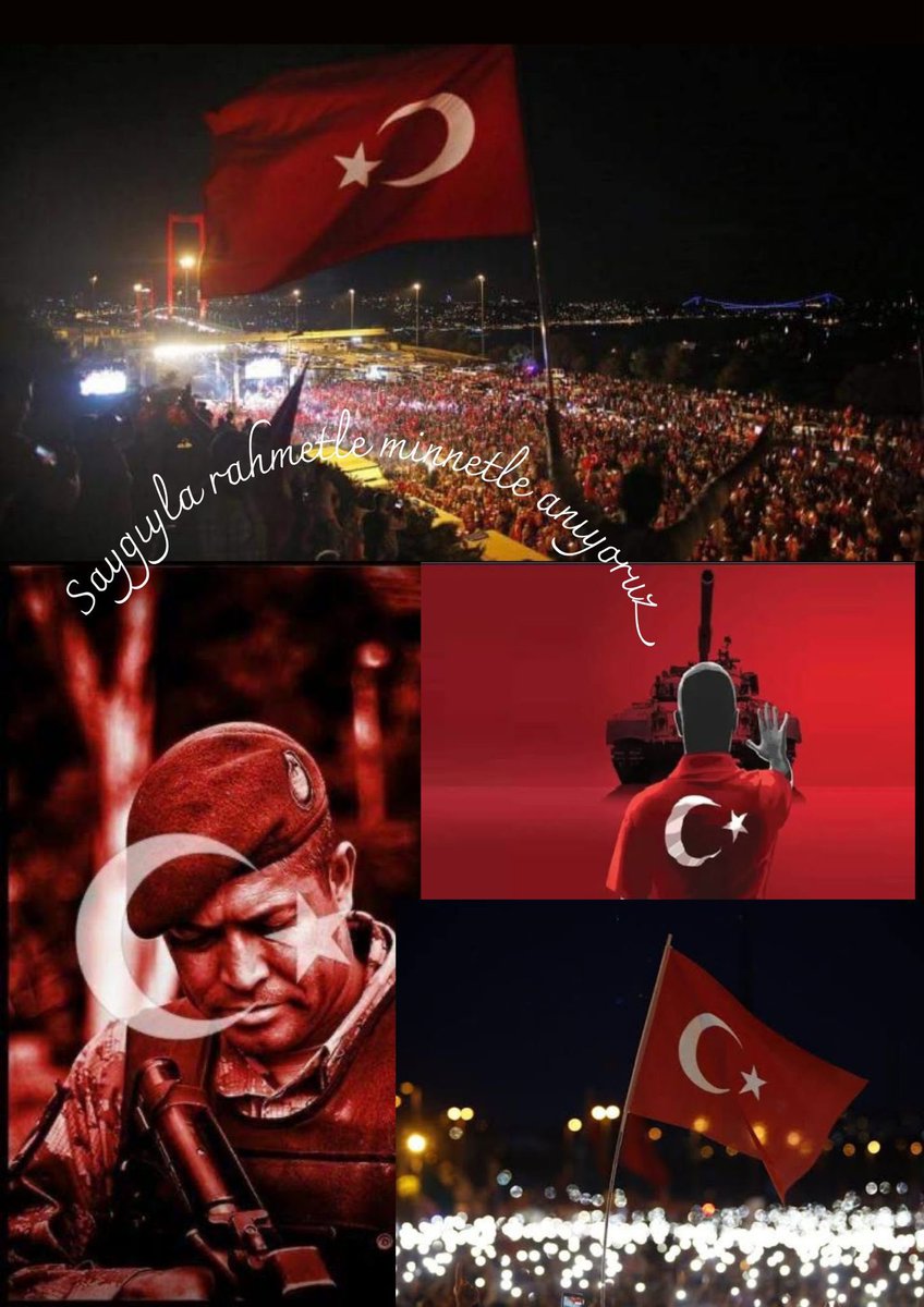 📍#15TemmuzMilliBirlikGünü

Tarih, 15 Temmuz gecesini bir milletin destansı direnişi olarak yazacak.
O gece gövdesini siper eden her bir yürek, bu vatanın onurudur.
Aziz şehitlerimizi rahmetle, kahraman gazilerimizi minnetle anıyoruz.
Zaferin Adı TÜRKİYE