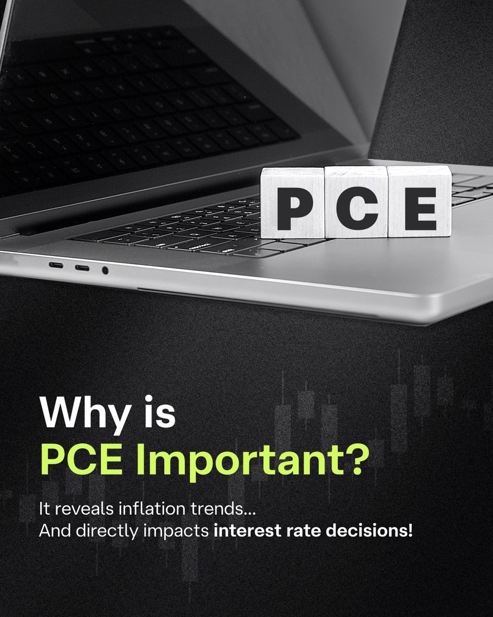 UltimaMarkets's tweet image. Unlock trading knowledge with our #GlossarySeries! ✨
This week: Personal Consumption Expenditures (PCE)
🔸 Tracks spending to gauge inflation
🔸 Key for central banks in setting rates
Stay tuned for more simple trading insights!

#UM #TradingGlossary #PCE #LearnWithUltimaMarkets