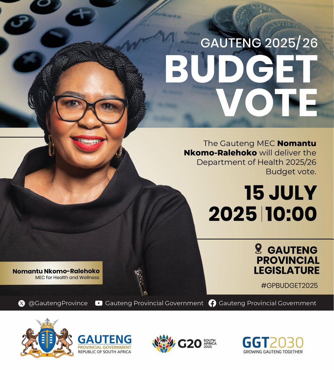 Today’s the Day! #AsibeHealthyGP gets intensified!

🏥Achievement: Opened &amp; upgraded critical infrastructure including mental health wards, neonatal units, theatres, A&amp;E, &amp; even hospital laundries 

🚀Next: Watch here rb.gy/22fq7f to find out more! 

#GPBudgetVote2025