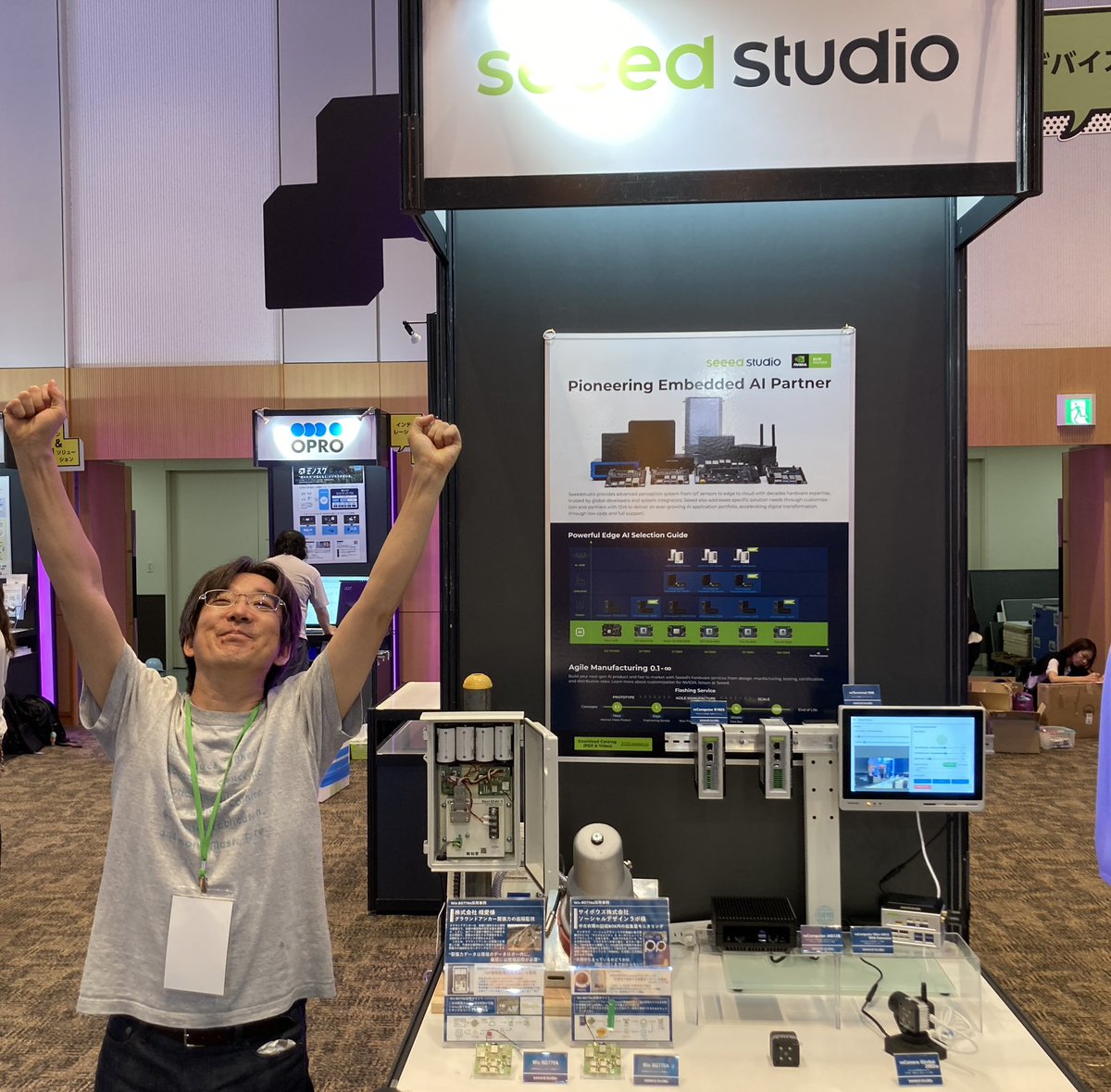 SeeedJP's tweet image. 明日のSORACOM Discovery 2025に出展します！！　#SORACOM #Seeed #SeeedJP