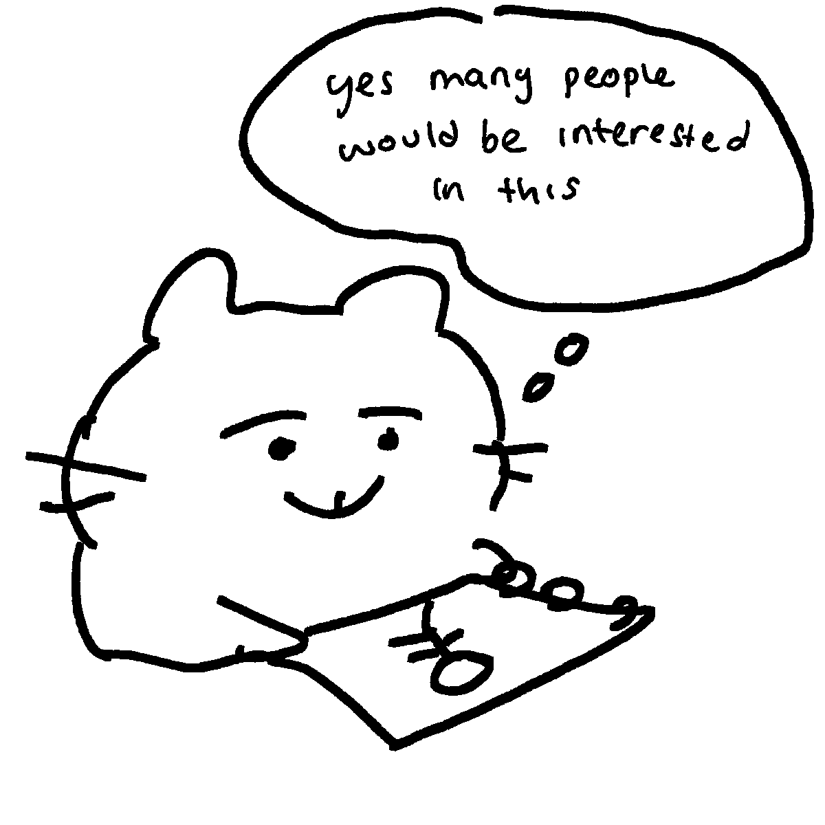 this is me making merch nobody gaf about