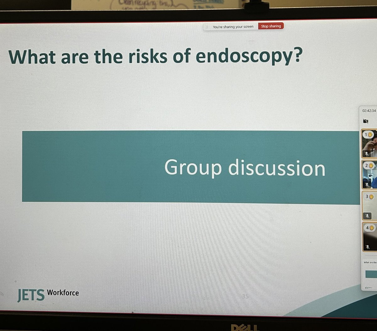 EndoscopyWest's tweet image. Great virtual JAG Endo 1 course yesterday for our HCA cohort 2 group. Thanks to our speakers Janine & Zoe. This course is in collaboration with @LJMU