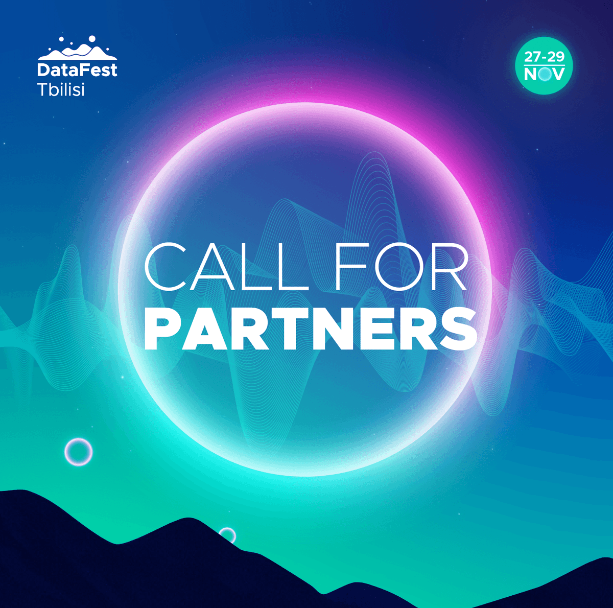 DataFest Tbilisi (@datafesttbilisi) on Twitter photo DataFest Tbilisi 2025 is now open for partnership opportunities! This is your chance to
🟣 Increase your brand visibility in the data ecosystem
🟣 Connect with top talent
🟣 Support regional innovation
🟣 Co-create unique experiences
Let's connect at hello@datafest.ge DataFest Tbilisi 2025 is now open for partnership opportunities! This is your chance to
🟣 Increase your brand visibility in the data ecosystem
🟣 Connect with top talent
🟣 Support regional innovation
🟣 Co-create unique experiences
Let's connect at hello@datafest.ge