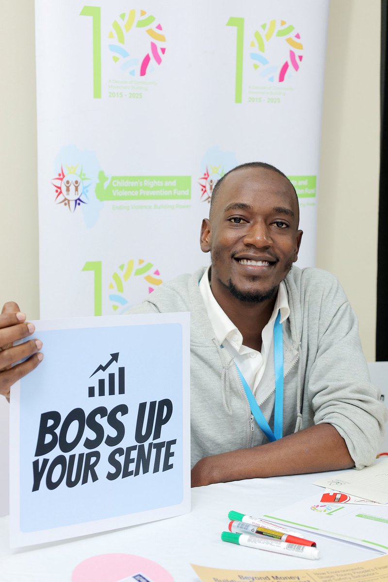 Children's Rights and Violence Prevention Fund (@crvpf1) on Twitter photo Safe Sente officially launched !🥳
Last Thursday, <a href="/CRVPF1/">Children's Rights and Violence Prevention Fund</a> had a vibrant , heartwarming & insightful experience as we launched our Safe Sente Behaviour Change Stategy ! It was a moment of safe money + safe work + safe future in action !
#crvpf #crvpfat10 #safesente Safe Sente officially launched !🥳
Last Thursday, <a href="/CRVPF1/">Children's Rights and Violence Prevention Fund</a> had a vibrant , heartwarming & insightful experience as we launched our Safe Sente Behaviour Change Stategy ! It was a moment of safe money + safe work + safe future in action !
#crvpf #crvpfat10 #safesente