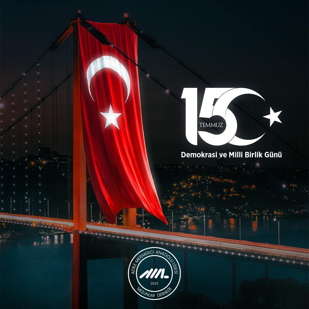 🇹🇷 Egemenlik kayıtsız şartsız milletindir.

15 Temmuz Demokrasi ve Milli Birlik Günü’nde tüm şehitlerimizi ve gazilerimizi saygı ve minnetle anıyoruz.