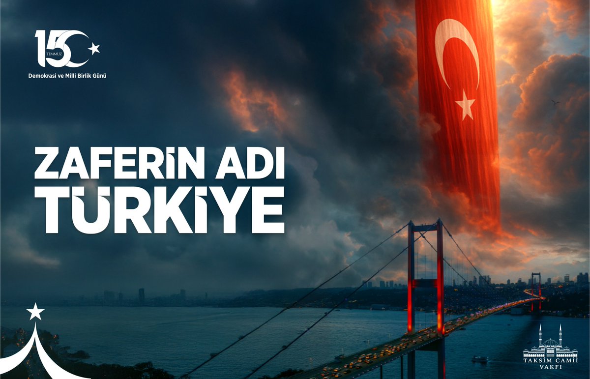 Bir milletin salâlarla dirildiği, tekbirlerle yürüdüğü,
Ve yüreklerin tanklara, duaların kurşunlara karşı durduğu gecedir 15 Temmuz...

Darbecilerin işgal girişimine karşı milletimizin verdiği mücadele ile destanlaşan 15 Temmuz Demokrasi ve Milli Birlik Günümüzün 9. yıldönümü