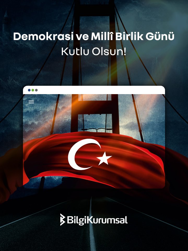 15 Temmuz Demokrasi ve Millî Birlik Günü Kutlu Olsun!

#15Temmuz