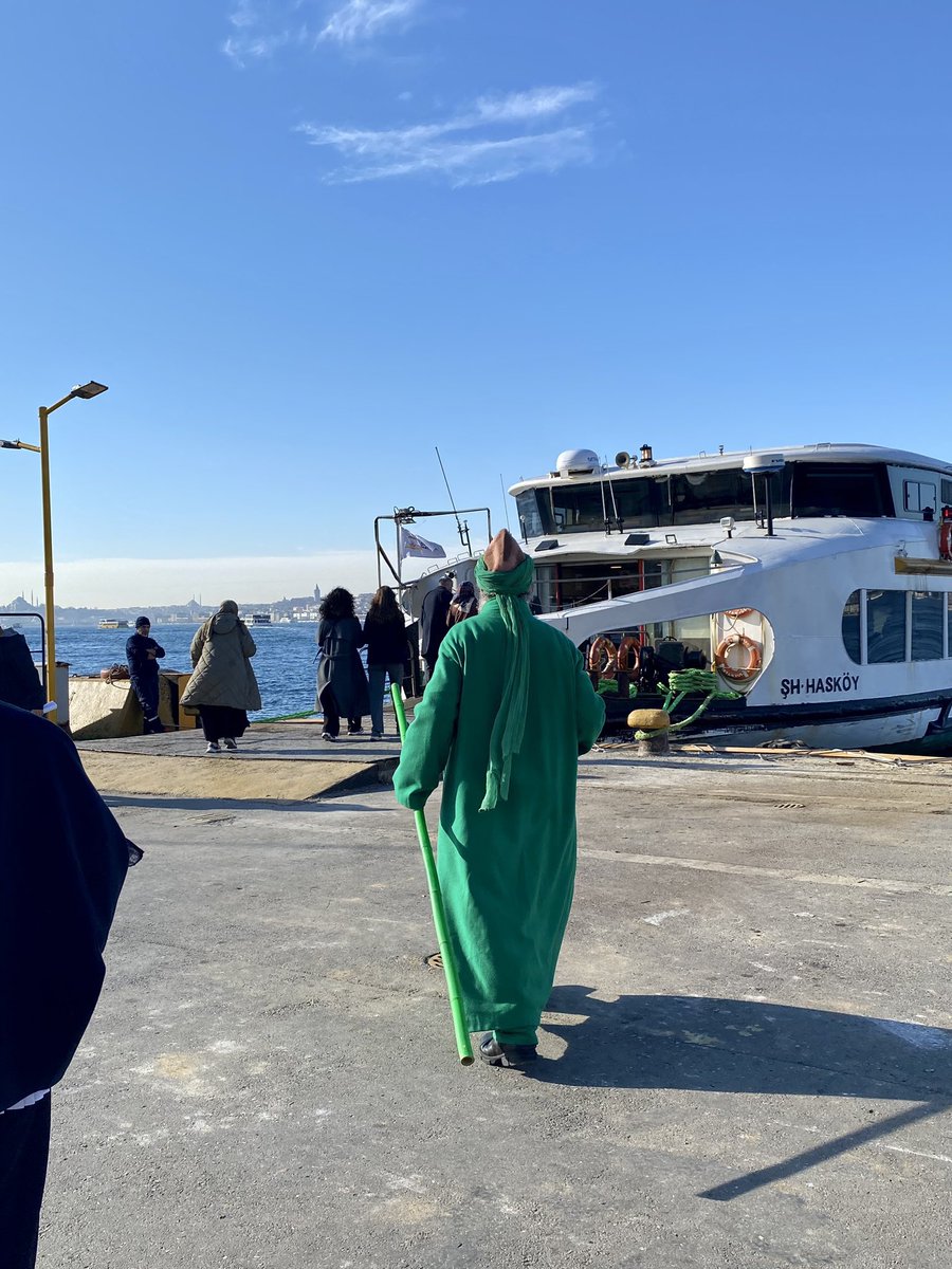 hz ali yetişmek için deniz yolunu tercih ediyor.