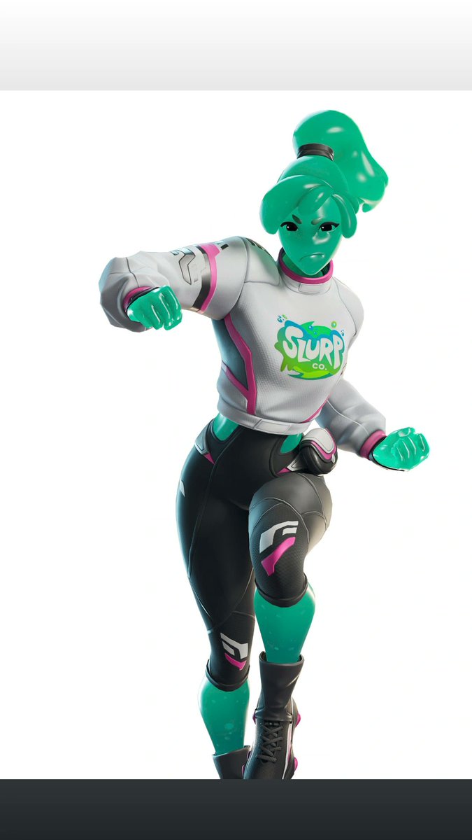 NeonSlice's tweet image. Slurp Girl doesn&apos;t have a nose