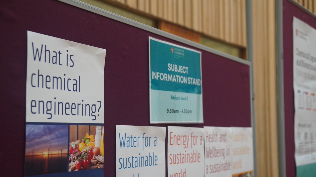 cebcambridge's tweet image. Our 2025 Undergraduate Open Days have come and gone. Hundreds of prospective students came through our doors to experience a taste of what we have to offer for undergrads:
ceb.cam.ac.uk/study/undergra…
🧪⚙️🌱🔋
#ChemicalEngineering #Biotechnology #CambridgeUniversity