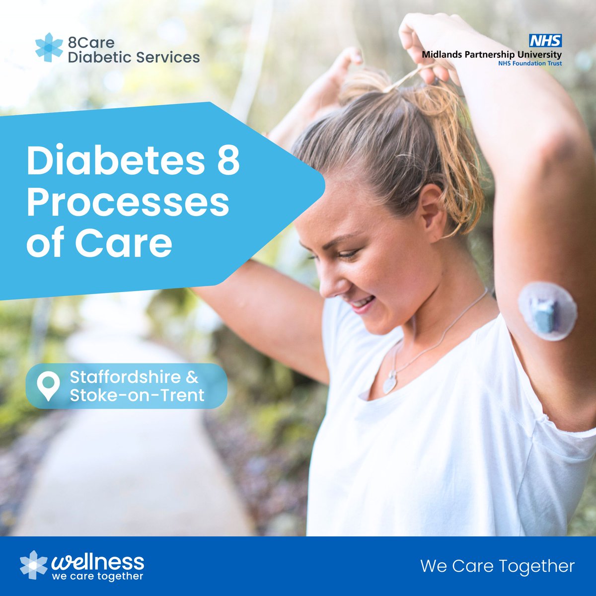 WellnessMPFT's tweet image. Do you have type 1 or type 2 diabetes?

Make sure you’re getting your 8 Care checks every year.

We have clinics across Staffordshire &amp;amp; Stoke-on-Trent to help you stay healthy and in control 💙

☎️ 0300 123 4302
📧 diabetes8care@mpft.nhs.uk

@mpftnhs

#8CareMPFT #Diabetes