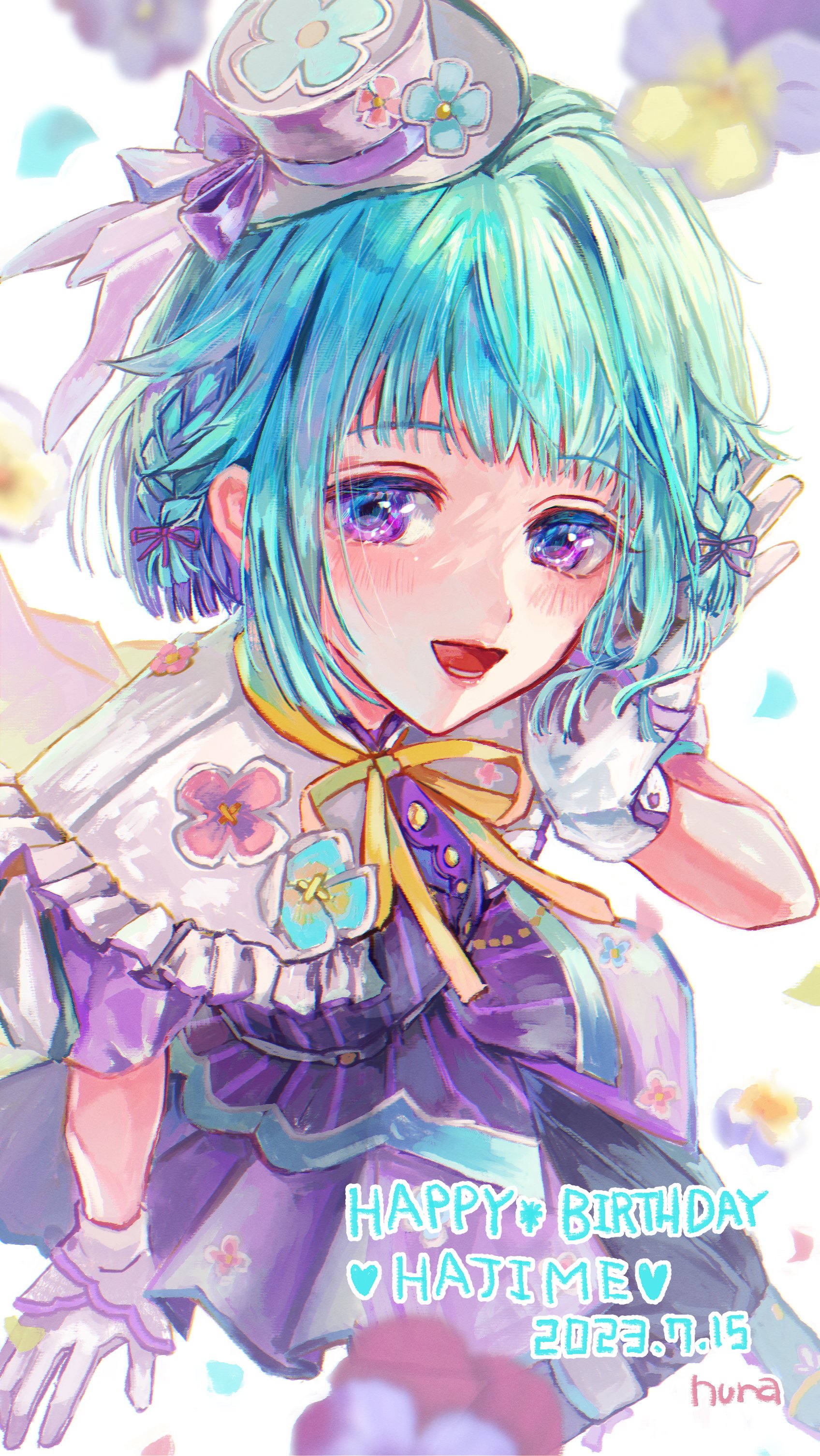 あんスタ 紫之創 偶像夢幻祭 冬季テーマ徽章 スタフェス紫之創 B2 あんスタ 紫之創 偶像夢幻祭 冬季テーマ徽章 スタフェス紫之創