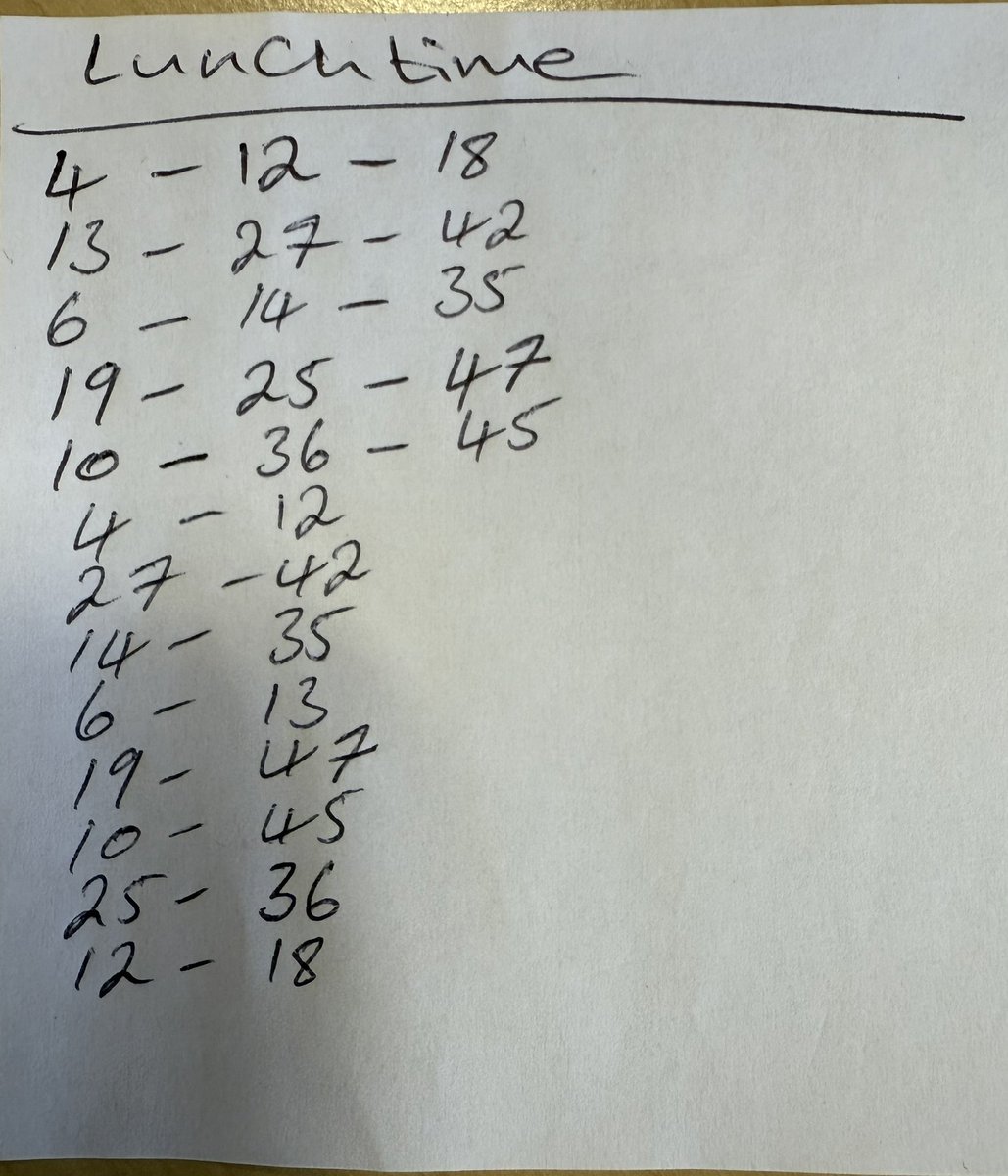 moriri_07's tweet image. Lunchtime predictions Uk 🇬🇧 49s 😎