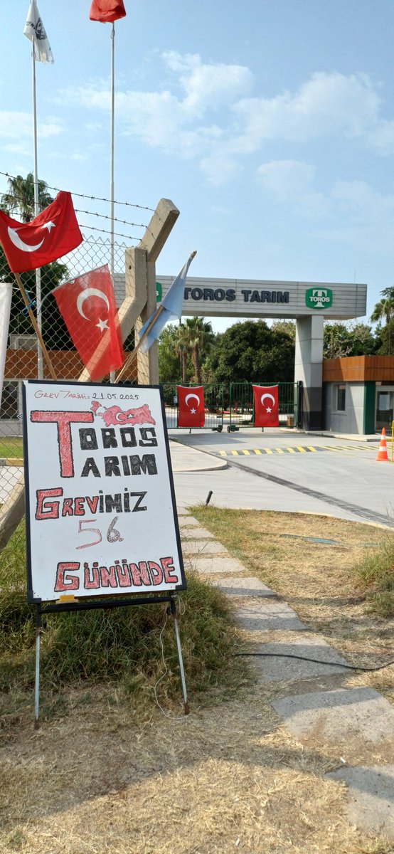 Petrol-iş Mersin Şubesi (@mersinpetrolis) on Twitter photo Toros Tarım'da Grevimizin 56. Günü...
<a href="/tekfen_holding/">Tekfen Holding</a> <a href="/torostarim/">Toros Tarım</a> #tekfenholding #torostarim #petrolis #petrolismersin
#direnedirenekazanacağız #kazanacağiz
#işçilerinbirliğisermayeyiyenecek Toros Tarım'da Grevimizin 56. Günü...
<a href="/tekfen_holding/">Tekfen Holding</a> <a href="/torostarim/">Toros Tarım</a> #tekfenholding #torostarim #petrolis #petrolismersin
#direnedirenekazanacağız #kazanacağiz
#işçilerinbirliğisermayeyiyenecek
