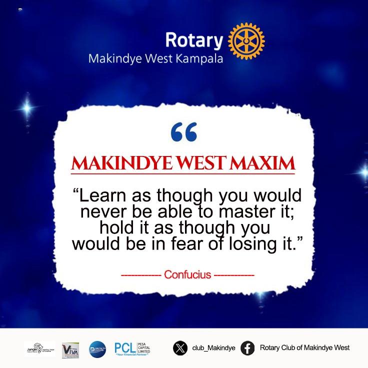 Rotary Makindye West-D9214 (@rcmakindyewest) on Twitter photo Today on the <a href="/Rcmakindyewest/">Rotary Makindye West-D9214</a> maxim; we have drawn inspiration from the beautiful words of Confucius Today on the <a href="/Rcmakindyewest/">Rotary Makindye West-D9214</a> maxim; we have drawn inspiration from the beautiful words of Confucius