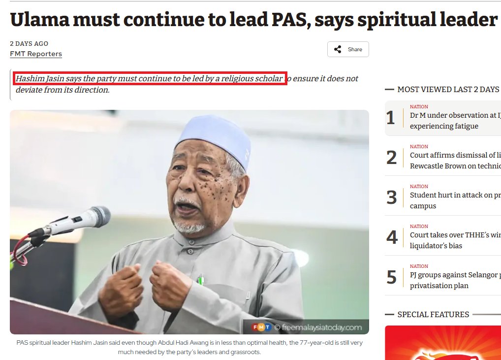 jameschin110's tweet photo. I keep warning people about Moon's threat to Malaysia. If they get into power on their own, you can expect the Moon leader to stay in power until ..... On top of that,  they will change the political system to something like Iran - the ultimate authority are the clerics and they stay on for life. You still have the vote but parliament will have no real power.
Is this what you want for Malaysia's future?
#PasForAll #PoliticalIslam #IslamicState