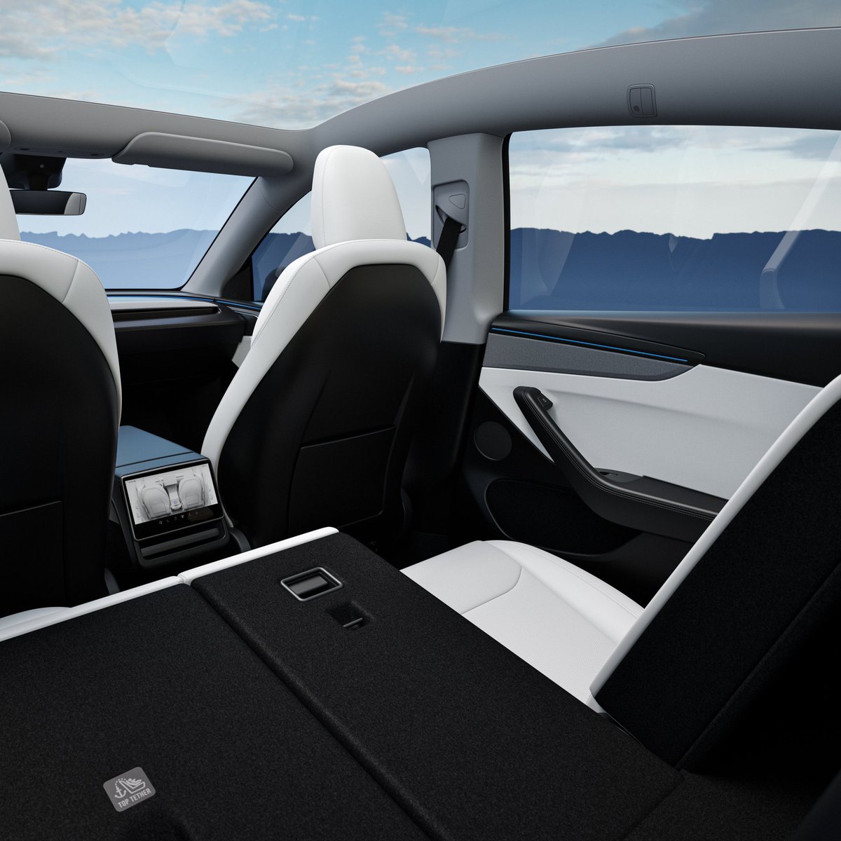 Model Y

Maximum efficiency. Smoother rides. All-new interior.

New on the outside:

- Redesigned exterior with improved aerodynamics to unlock better range, performance &amp; longevity

- Updated wheels, tires &amp; brakes + retuned suspension for a smoother ride

- Our single,