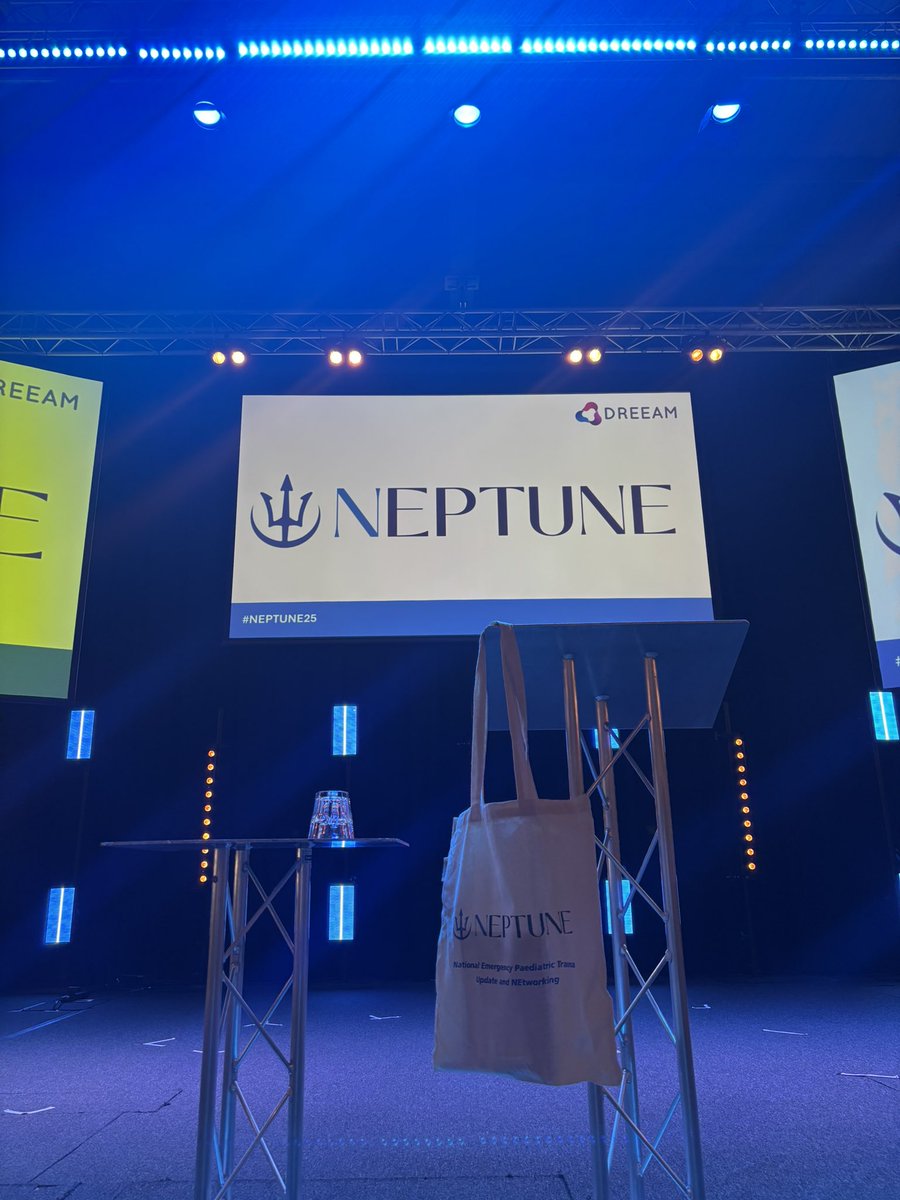 DAY 2 - we are ready!! 🔱 
#NEPTUNE25