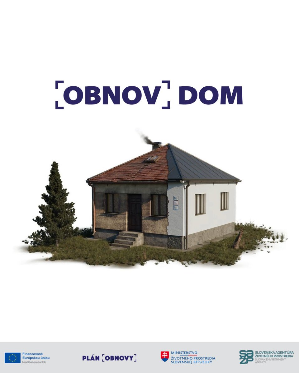 💶 #OBNOV_DOM: Ďalších 24,7 mil. € pre žiadateľov!
Kto splnil podmienky 6. výzvy <a href="/SvkEnviroAgency/">Slovak Environment Agency</a>, má šancu získať až 19 000 € na obnovu domu.
 ✔ Nižšie účty
 ✔Čistejšie #ovzdušie
 ✔ Úspora energie
📌 Viac informácií na webe: shorturl.at/wYtqv