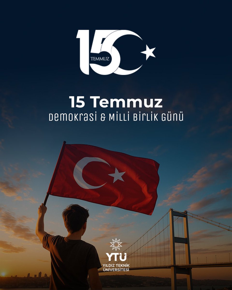 15 Temmuz Demokrasi ve Millî Birlik Günü

Milletimizin bağımsızlık iradesiyle yazdığı destanın 9. yıl dönümünde; aziz şehitlerimizi rahmetle anıyor, kahraman gazilerimizi minnet ve saygıyla selamlıyoruz.

Demokrasiye, hukuka ve millet iradesine sahip çıkma sorumluluğunu bir