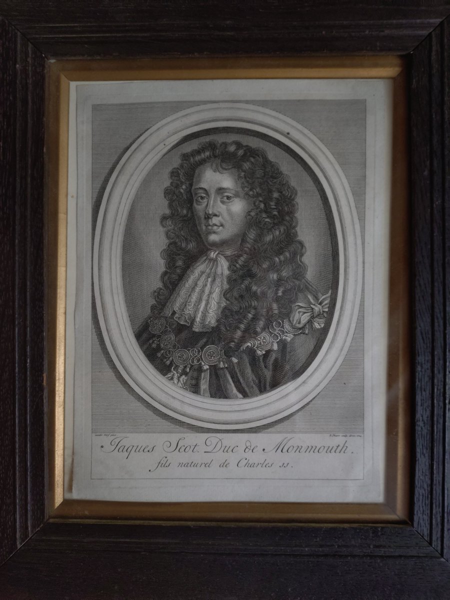 Warwalks's tweet image. #OTD 1685 'Brought to the Scaffold on Tower hill... about 10'Clock. Ketch struck 5 blows, after 1st blow Monmouth turned his head a little & looked up, & after the 2nd or 3rd blow spoke a word or two, when Ketch seemed to intermit or lay down the Axe...' witness
Print on my wall