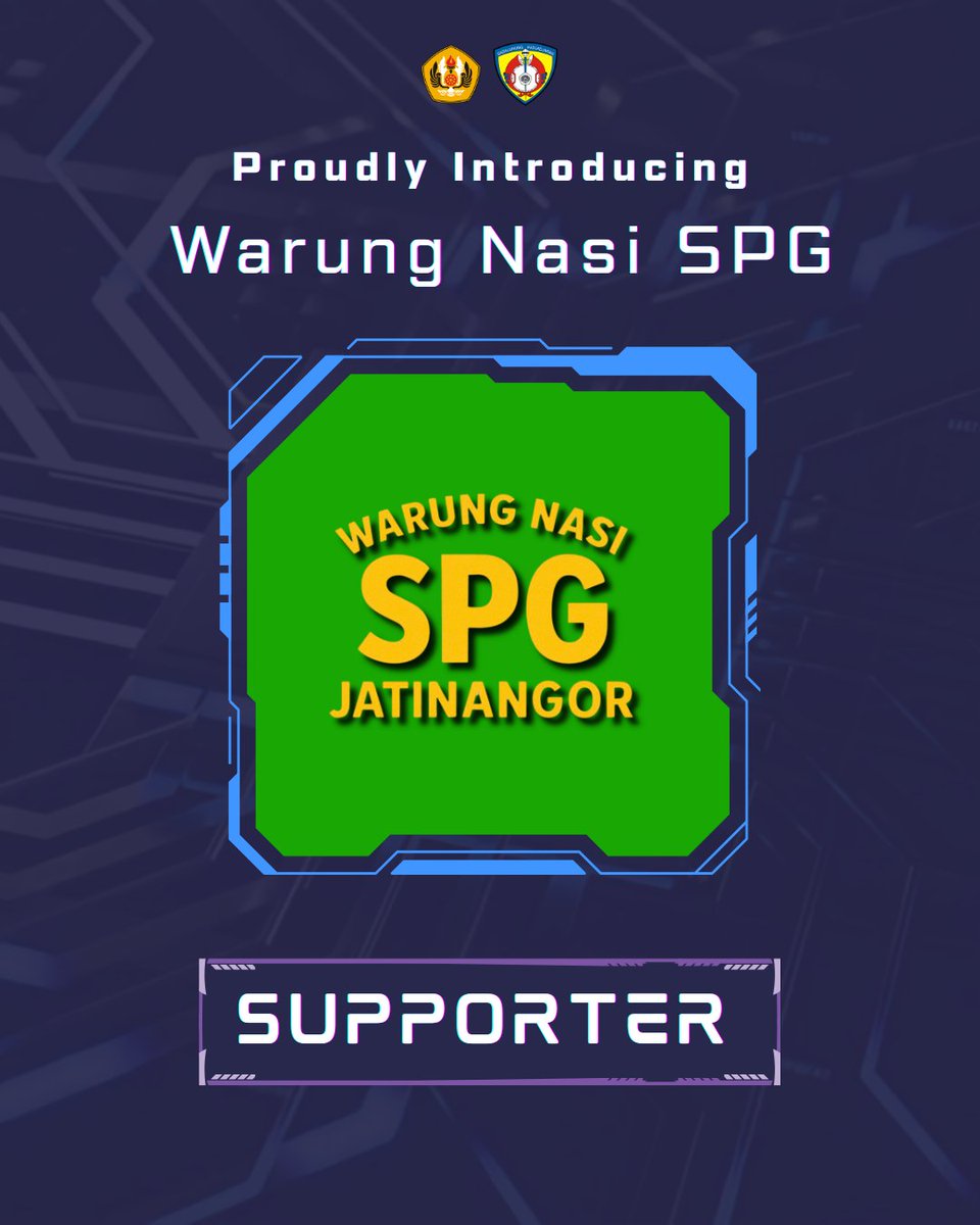 [Introducing our Supporter]

Kami dengan bangga memperkenalkan EPLC Kampung Inggris Bandung dan Warung Nasi SPG sebagai supporter resmi SPDC. Kehadiran mereka menjadi bagian penting dari perjalanan kami.

Terima kasih atas dukungan dan kepercayaannya!