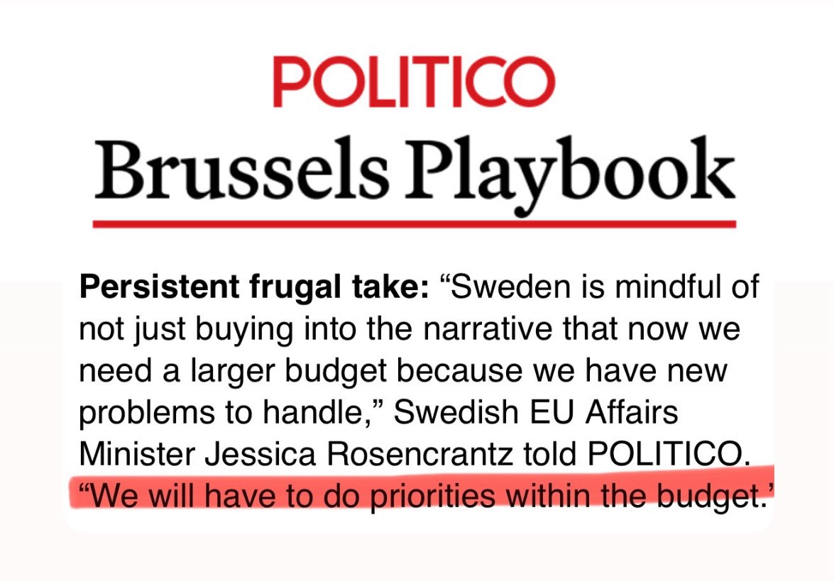 To face our time’s challenges the EU needs a better budget, not a bigger. 

In Politico today ↓

politico.eu/article/europe…