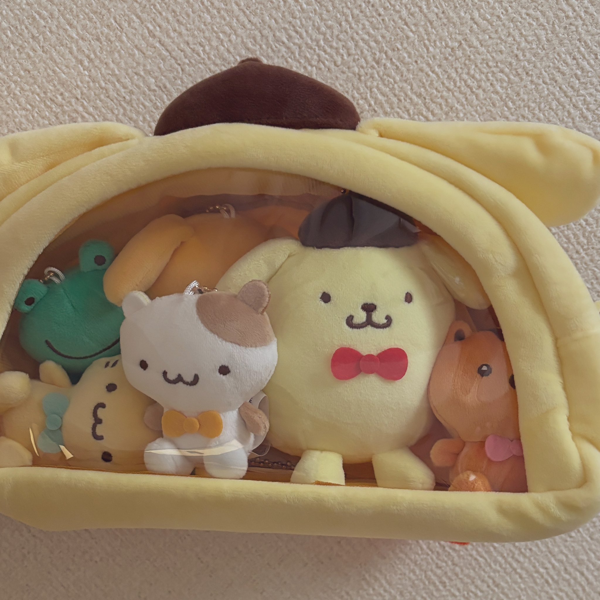 ポムポムプリン　マスコット　3体セット 大阪限定ポムポムプリンマスコットセット