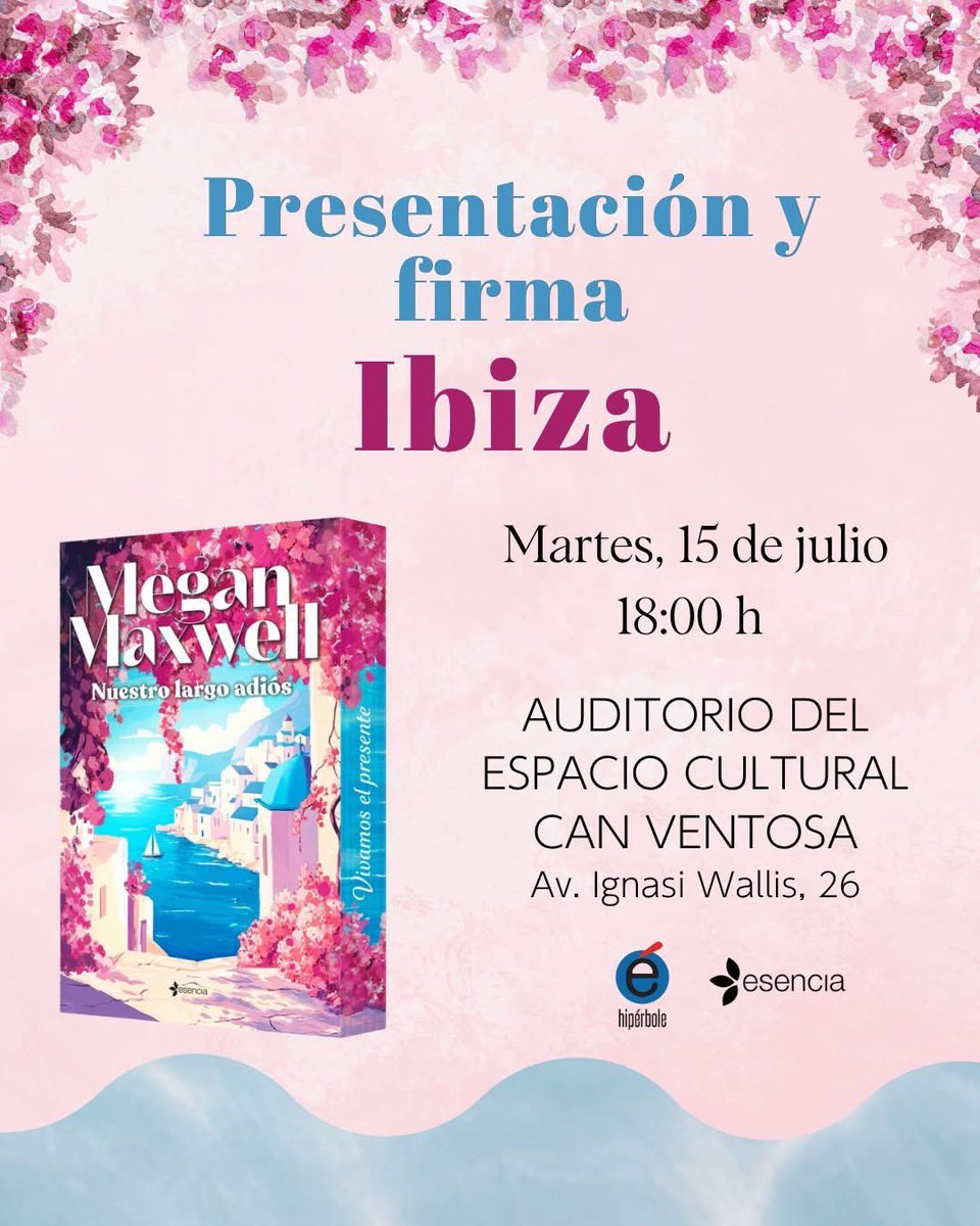 Guerrera/os de IBIZA
Recordad que esta tarde ¡nos vemos!
Besosss